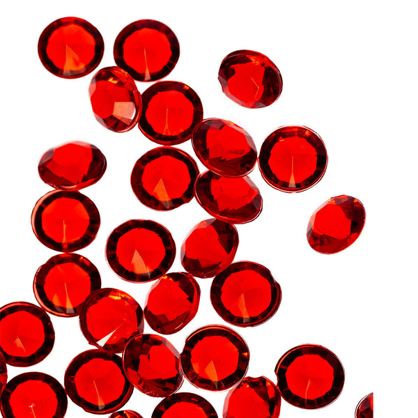 2000 Iridescent Table Scatter Acrylic Crystals, 4.5mm