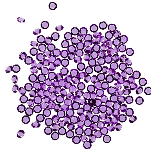 2000 Iridescent Table Scatter Acrylic Crystals, 4.5mm