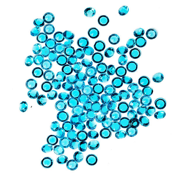 2000 Iridescent Table Scatter Acrylic Crystals, 4.5mm