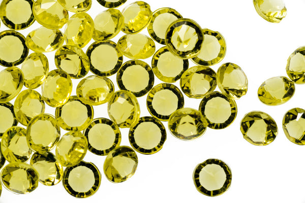 2000 Iridescent Table Scatter Acrylic Crystals, 4.5mm