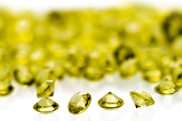 2000 Iridescent Table Scatter Acrylic Crystals, 4.5mm