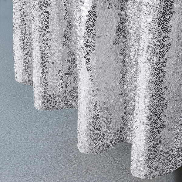 Multi Color Square Sequin Sparkly Tablecloth