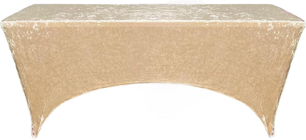 Rectangular Crushed Velvet Table Cover