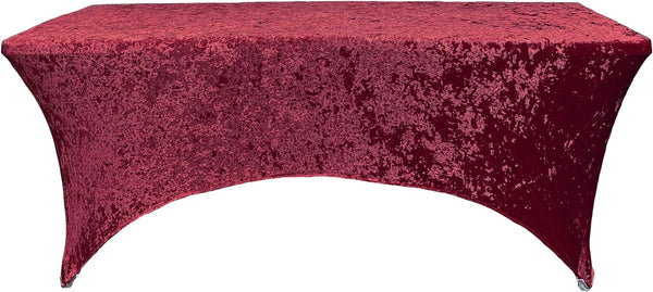 Rectangular Crushed Velvet Table Cover