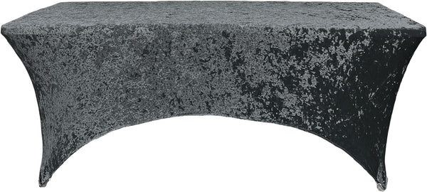 Rectangular Crushed Velvet Table Cover