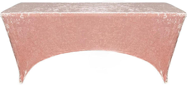 Rectangular Crushed Velvet Table Cover
