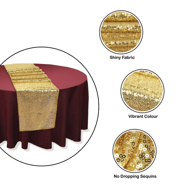 Shiny Sequin Table Runner