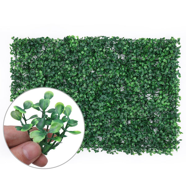 Artificial Green Grass Wall Panel 60cm x 40cm - Green