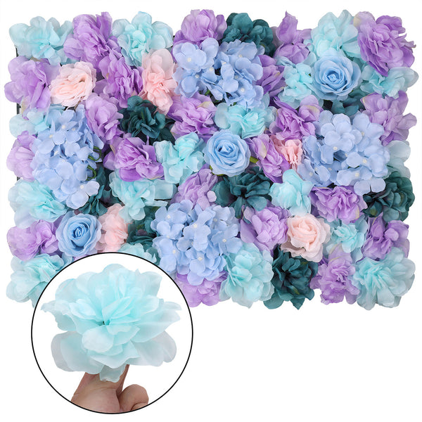 Hydrangea Artificial Flower Wall Panel 60cm x 40cm