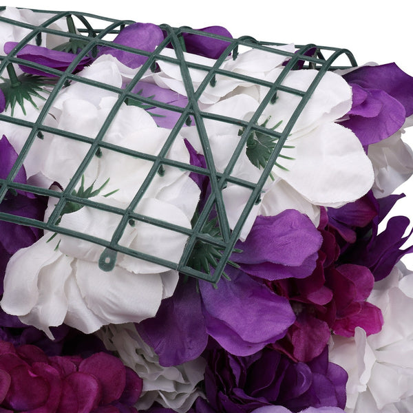 Hydrangea Artificial Flower Wall Panel 60cm x 40cm