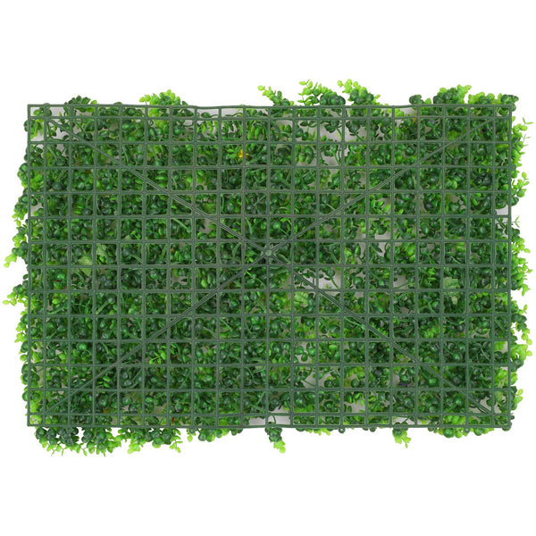 Artificial Flower Panel - Green Grass with Small Flower