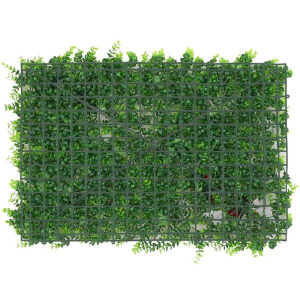 Artificial Flower Panel - Green Grass with Faded Leaves