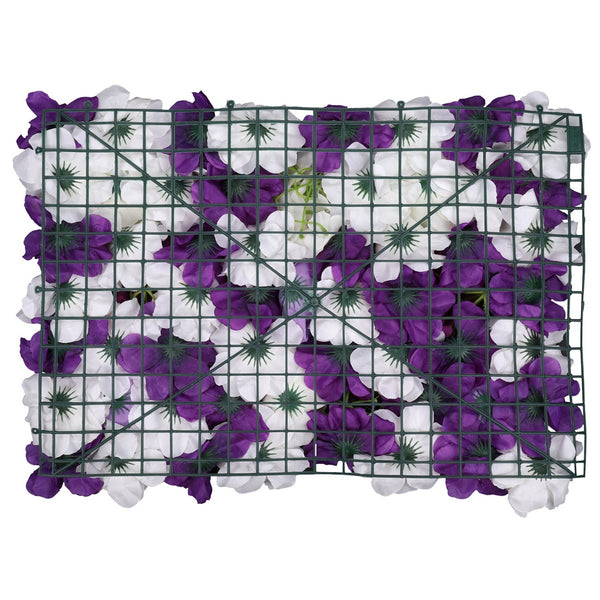 Hydrangea Artificial Flower Wall Panel 60cm x 40cm