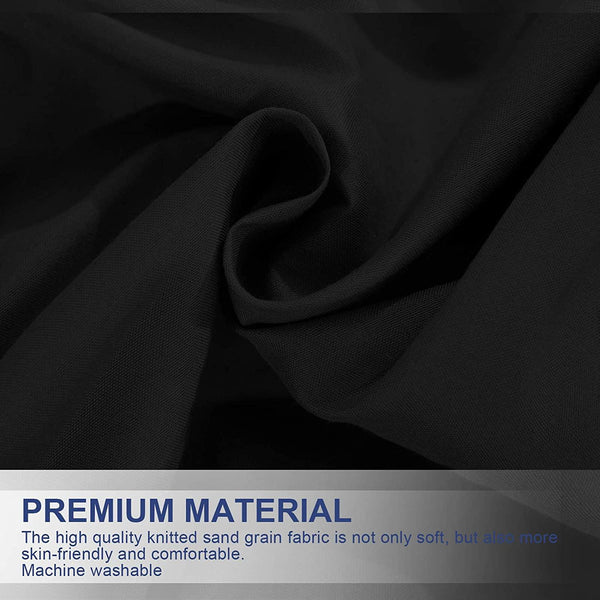 Elastic Bed Ruffle Easy Wrap Around Ruffle - Microfiber Bed Skirt with Adjustable Elastic Belt 16 Inch Tailored Drop Bed skirt - kuogo