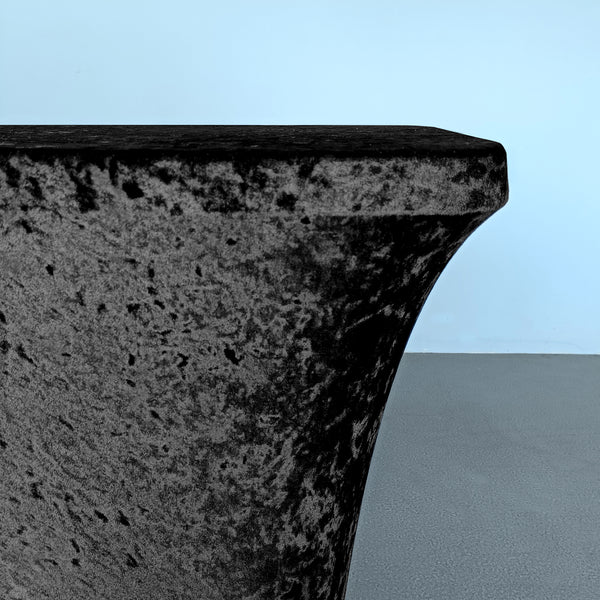Rectangular Crushed Velvet Table Cover
