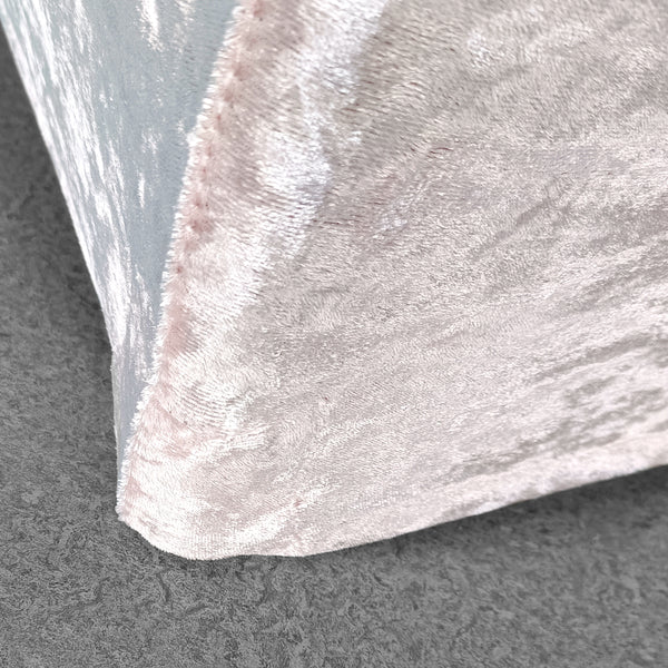 6FT Rectangular Crushed Velvet Table Cover