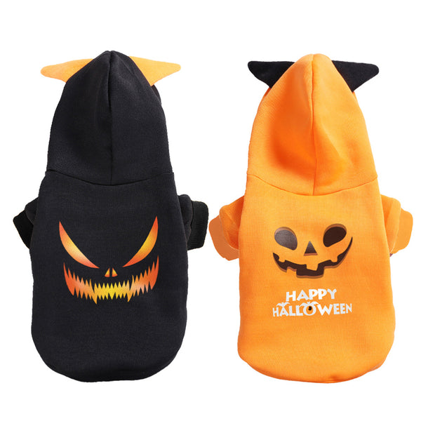 Halloween Pet Clothes Thick Two-legged Hoodies