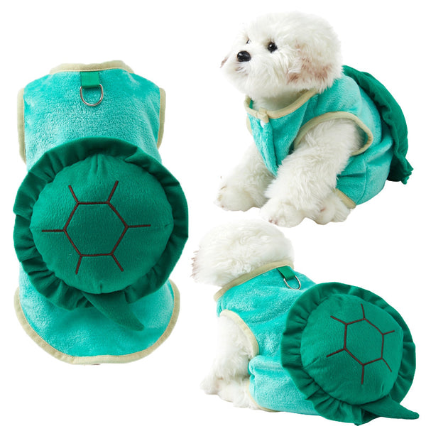 Halloween Pet Clothes Cute Turtle Costume