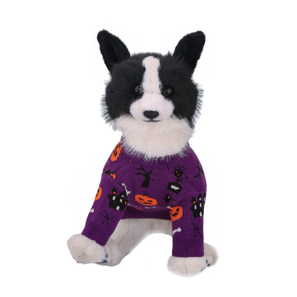 Halloween Pet Clothes Purple Sweater