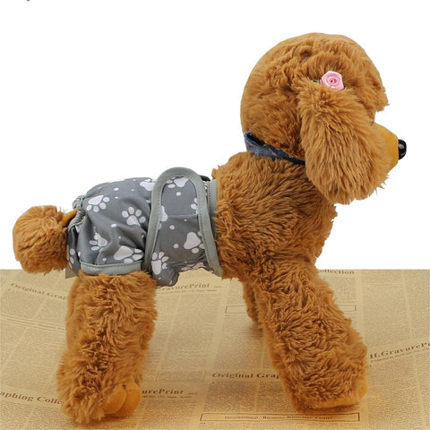 Washable Reusable Female Dog Diapers Dog Sanitary Pants