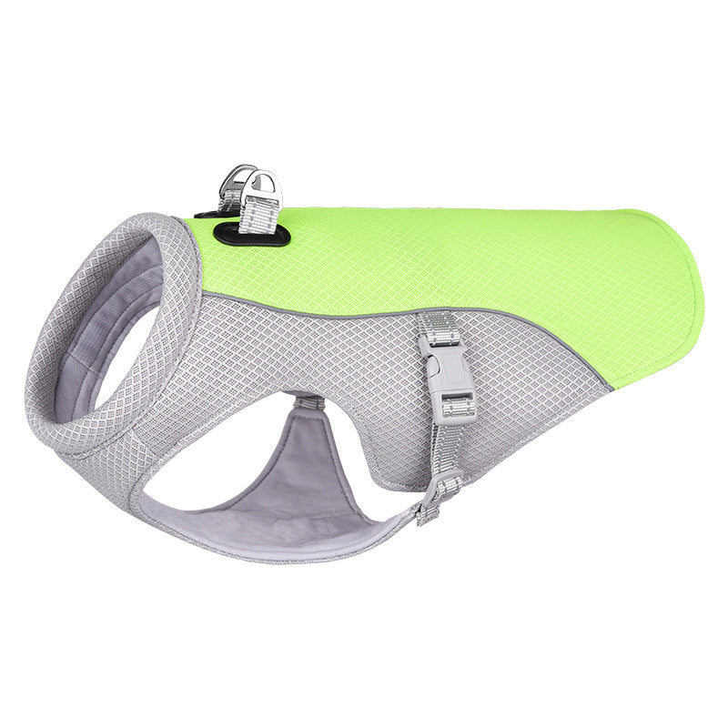 Summer Cooling Reflective Dog Jacket