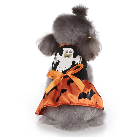 Halloween Pet Dog Clothes Wizard Skirt