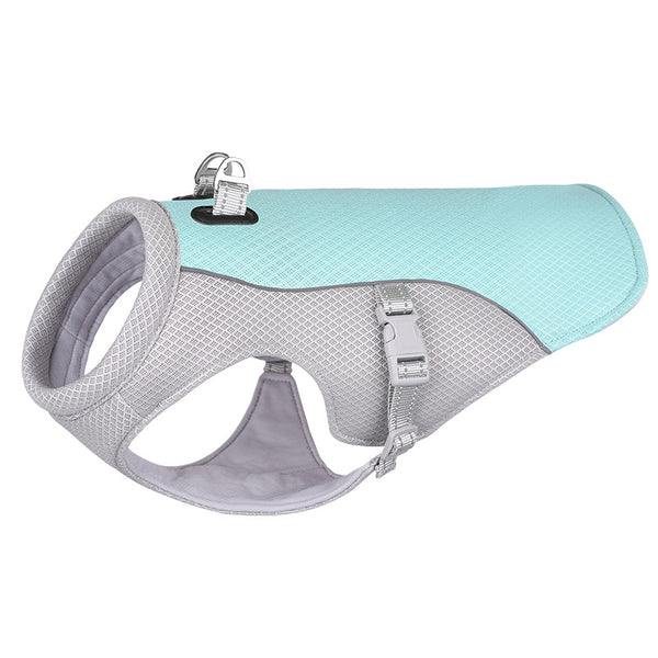 Summer Cooling Reflective Dog Jacket