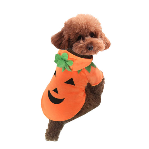 Halloween Pet Funny Pumpkin Clothes Dog Clothes