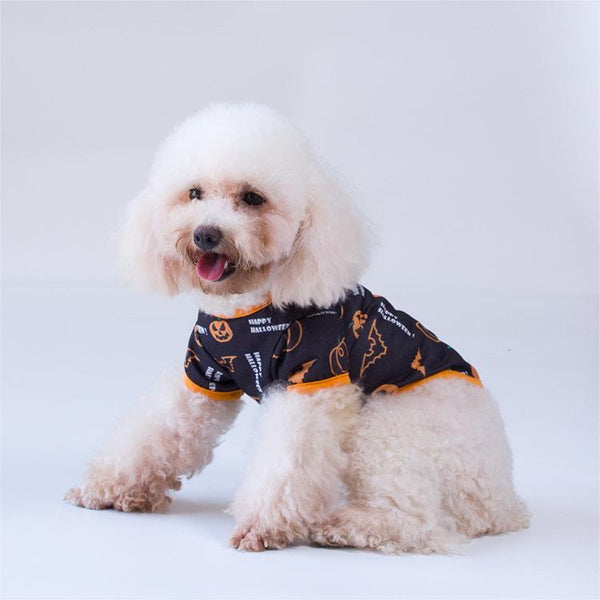 Halloween Pet Clothes Cotton T-shirt