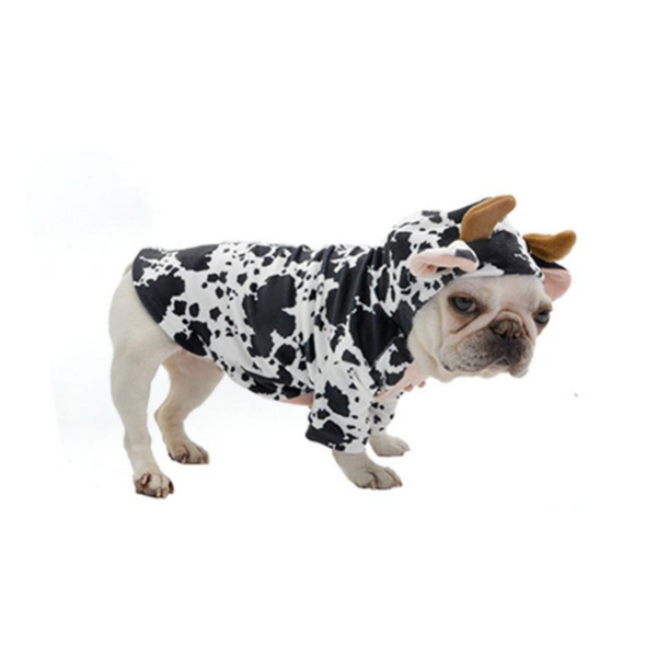 Halloween Pet Clothes Cow Hoodies