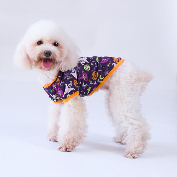 Halloween Pet Clothes Cotton T-shirt