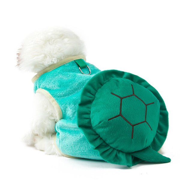 Halloween Pet Clothes Cute Turtle Costume