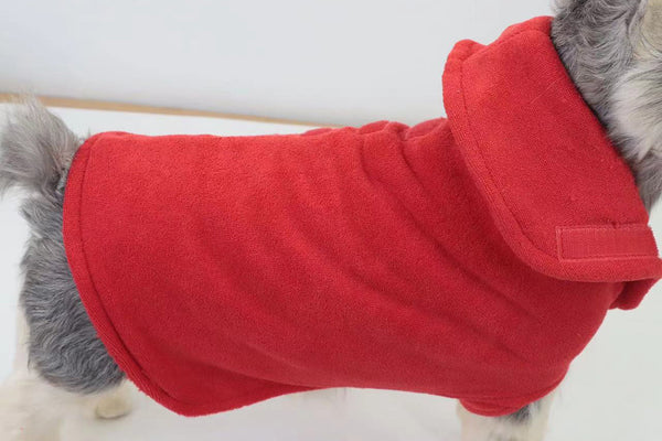 Microfibre Fast Drying Super Absorbent Dog Bath Robe Towel