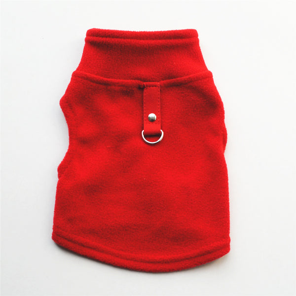 Warm Polar Fleece Pet Vest