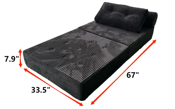 Trendy Compressed Sofa - Sofas/Recliners, Fold - Flat Design, Modern Decor Fit, Durable & Comfortable, Ideal for Tiny Homes