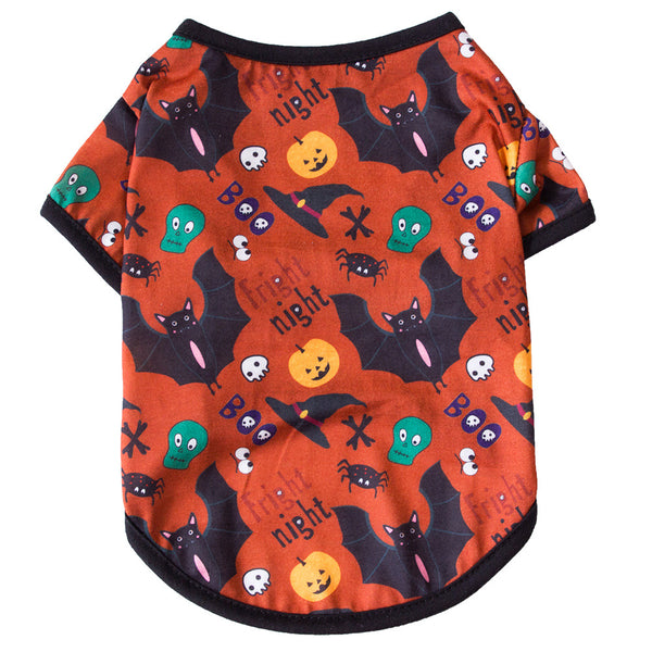 Halloween Pet Clothes Cotton T-shirt