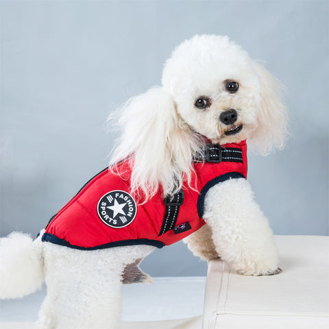 Winter Waterproof Polar Fleece Dog Jacket