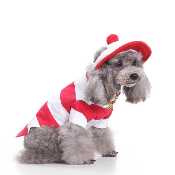 Cosplay Christmas Halloween Festival Pet Clothing Suits Dog Costume