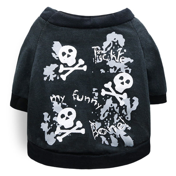 Halloween Pet Clothes Thicken Cotton T-shirt