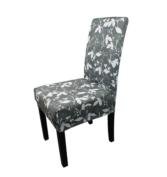 Short Spandex Floral Printed Chair Cover(Design 3)