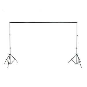 Portable Photo Backdrop Support Stand Kit 8 ft H x 10 ft W