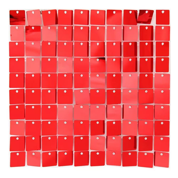 Shimmer Pneumatic Plate Wall Package Backdrop Sequin Panel