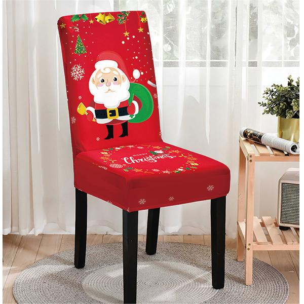 Digital Printed Christmas Chair Cover