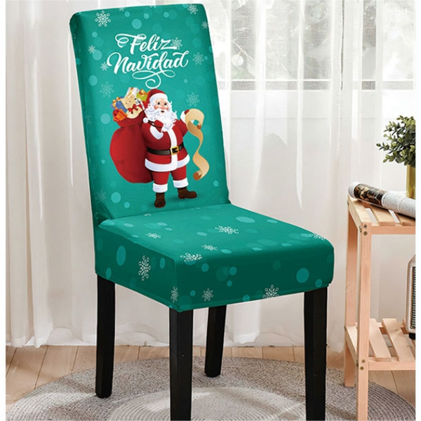 Christmas Printed Chair Cover (Design 3)