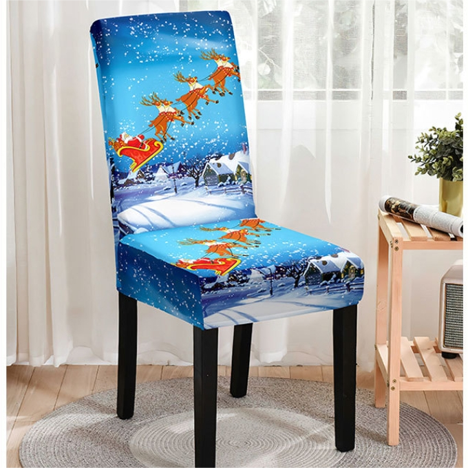 Christmas Printed Chair Cover