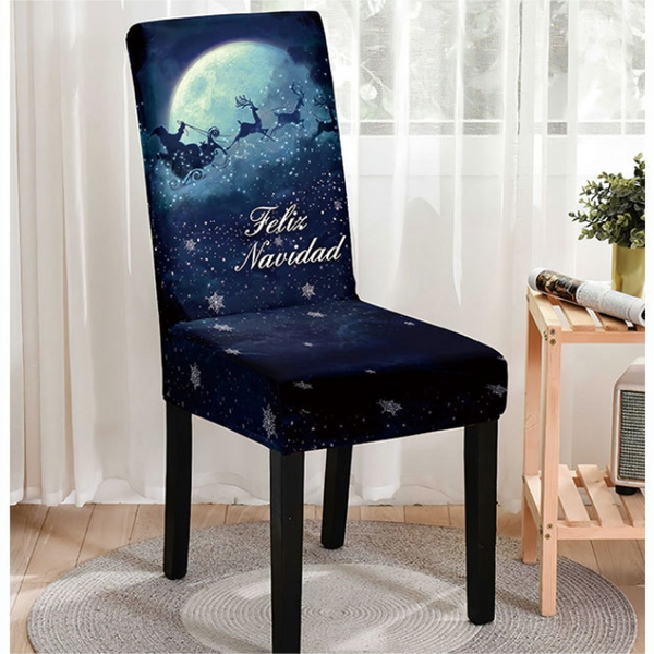 Christmas Printed Chair Cover (Design 3)