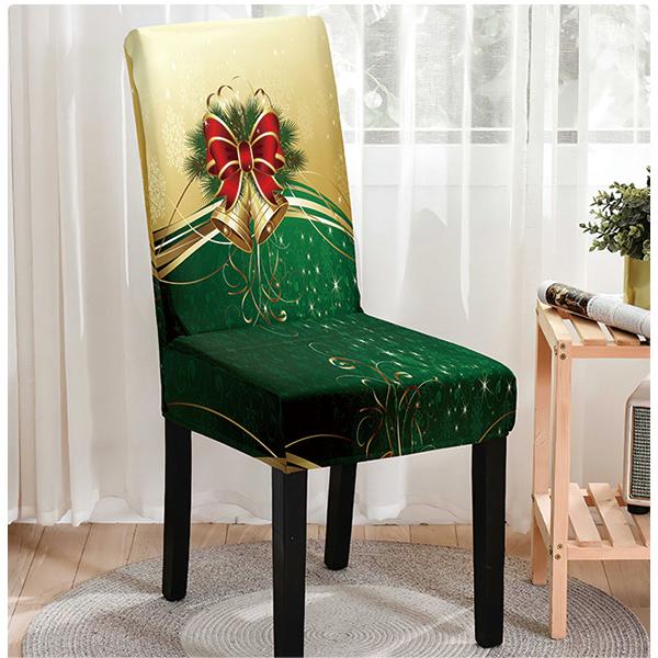 Digital Printed Christmas Chair Cover