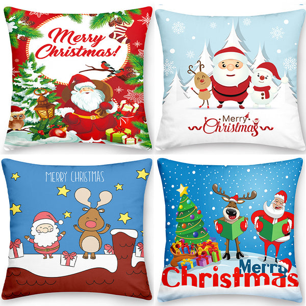 Christmas Cartoon Character Pillowcase