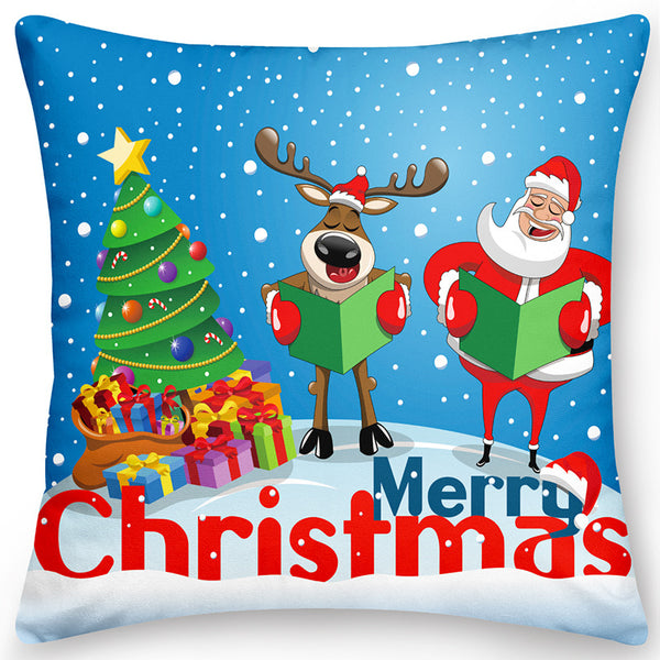 Christmas Cartoon Character Pillowcase