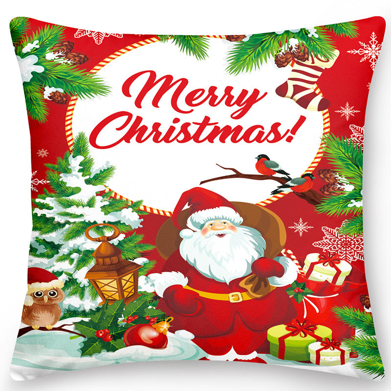 Christmas Cartoon Character Pillowcase